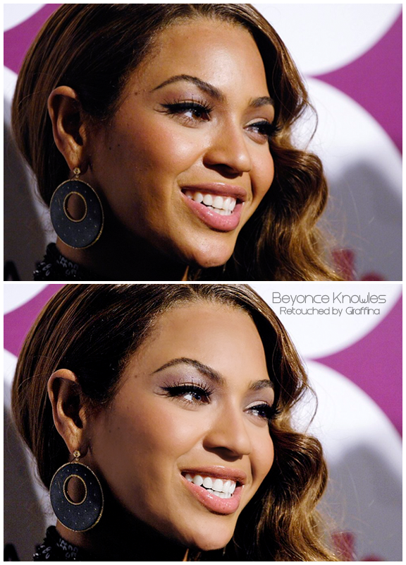 Retouch Beyonce Knowles