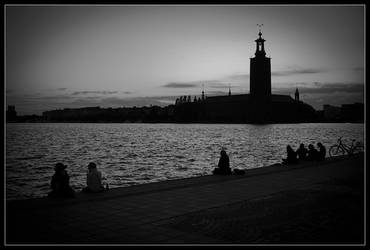 Stockholm in the dawn