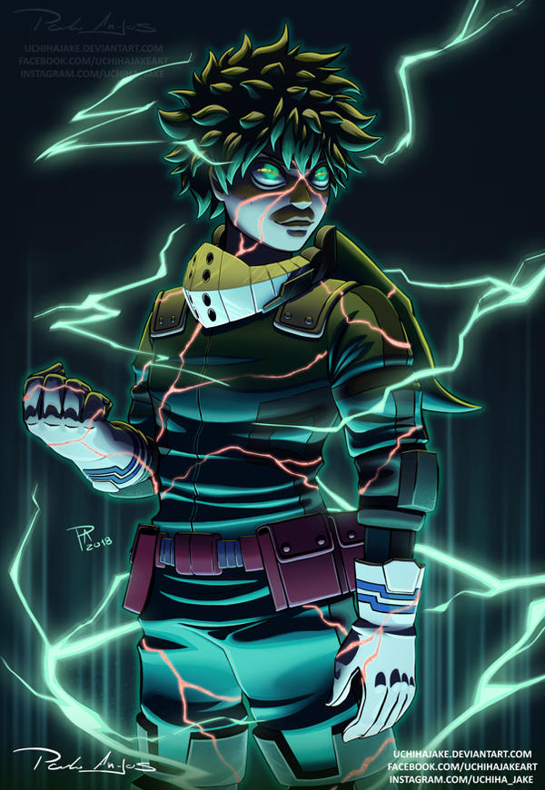 Deku Full Cowl By Uchihajake On Deviantart