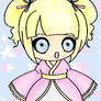 Colored Chibi Geisha