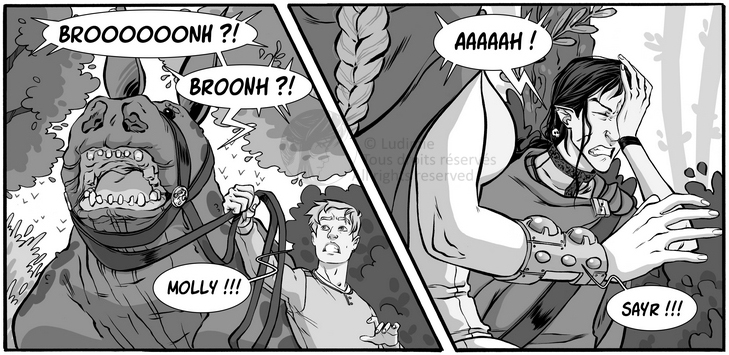 A little bit of panic by Ludimie