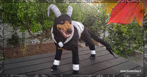 Houndoom Peluche Art doll - Realistic Pokemon