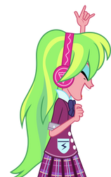 Mlp EqG 3 lemon zest (yeah) vector