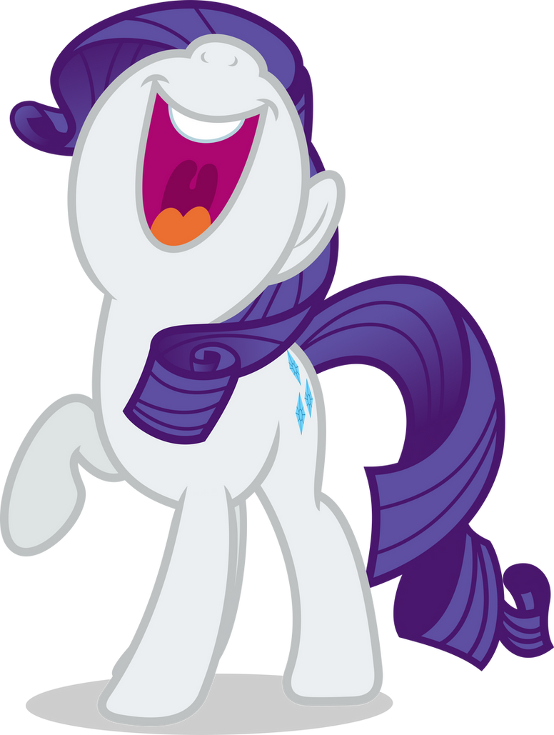 Mlp Fim Rarity (singing) vector by luckreza8 on DeviantArt