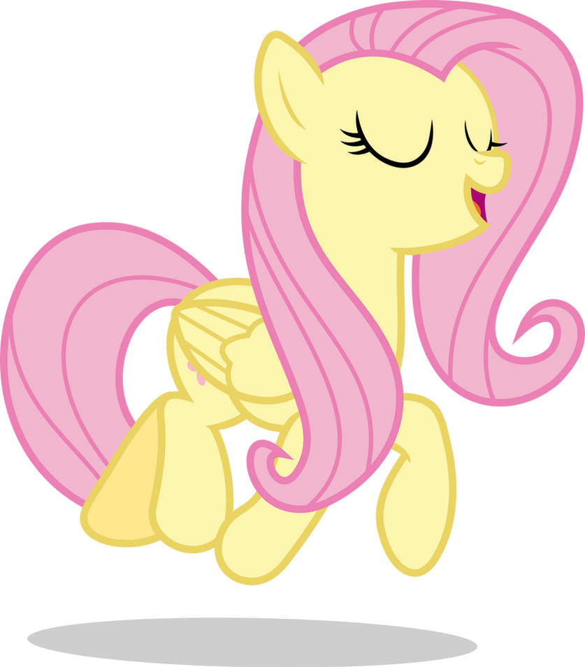 Mlp Fim Fluttershy (lalala) vector by luckreza8 on DeviantArt