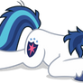 Mlp Fim Shining Armor (sleep) vector