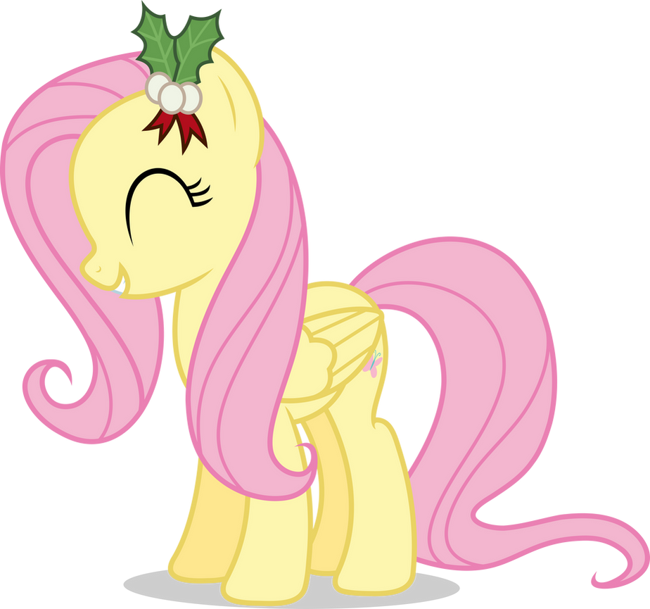 Mlp Fim Fluttershy (happy#2) vector by luckreza8 on DeviantArt