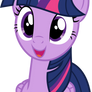 Mlp Fim twilight sparkle (happy warming) vector