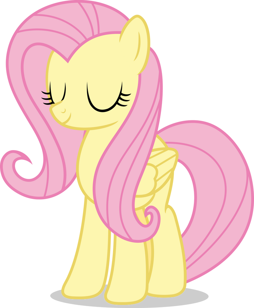 Mlp Fim Fluttershy (^-^) vector by luckreza8 on DeviantArt