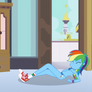 mlp EqG 4 Rainbow Dash bikini + nsfw (ouch) vector