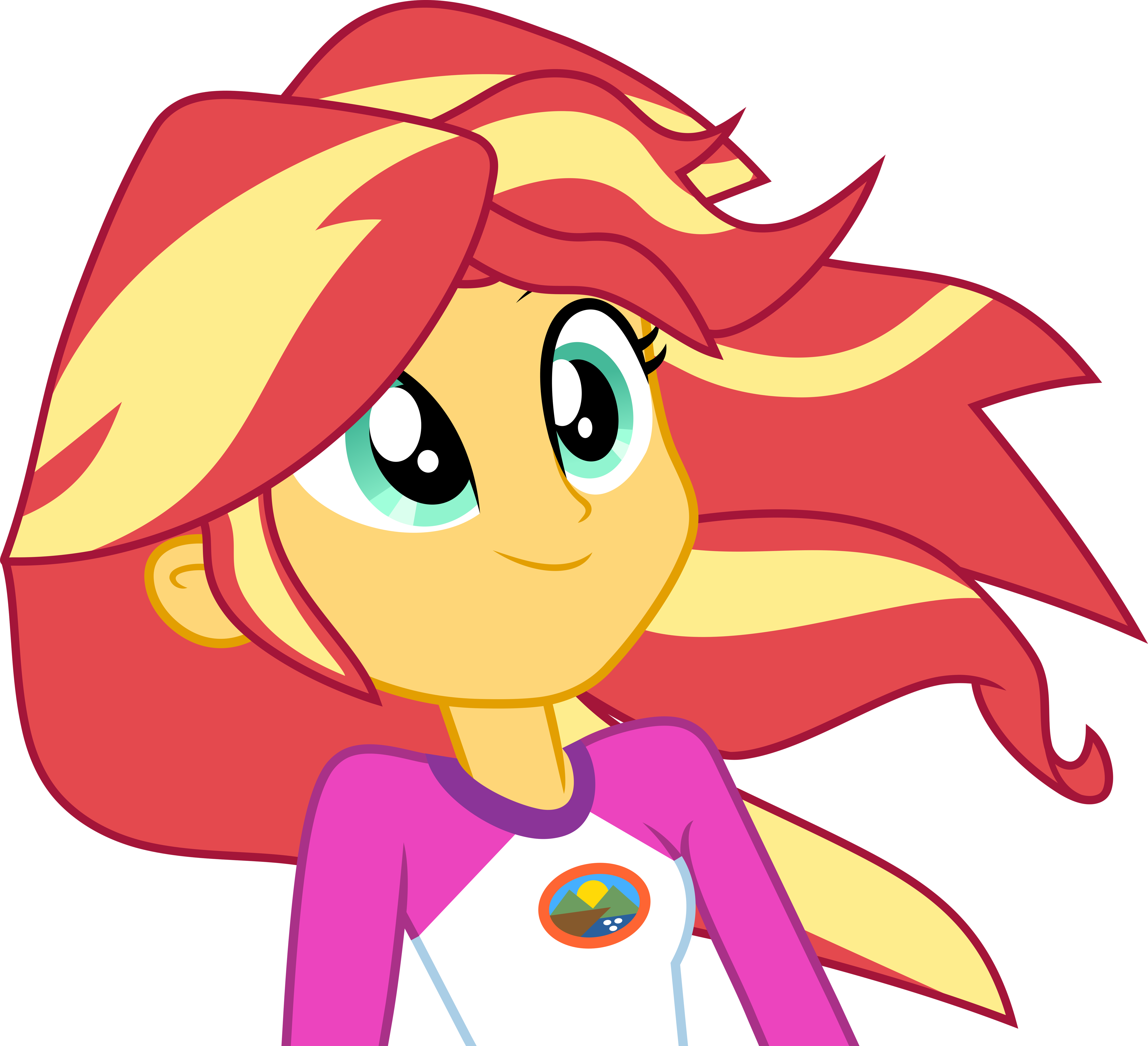Mlp EqG 4 Sunset Shimmer happy vector by luckreza8 on Mlp EqG 4 Sunset Shimmer happy vector by luckreza8 on