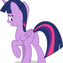 Mlp Fim Twilight sparkle (look my butt) vector