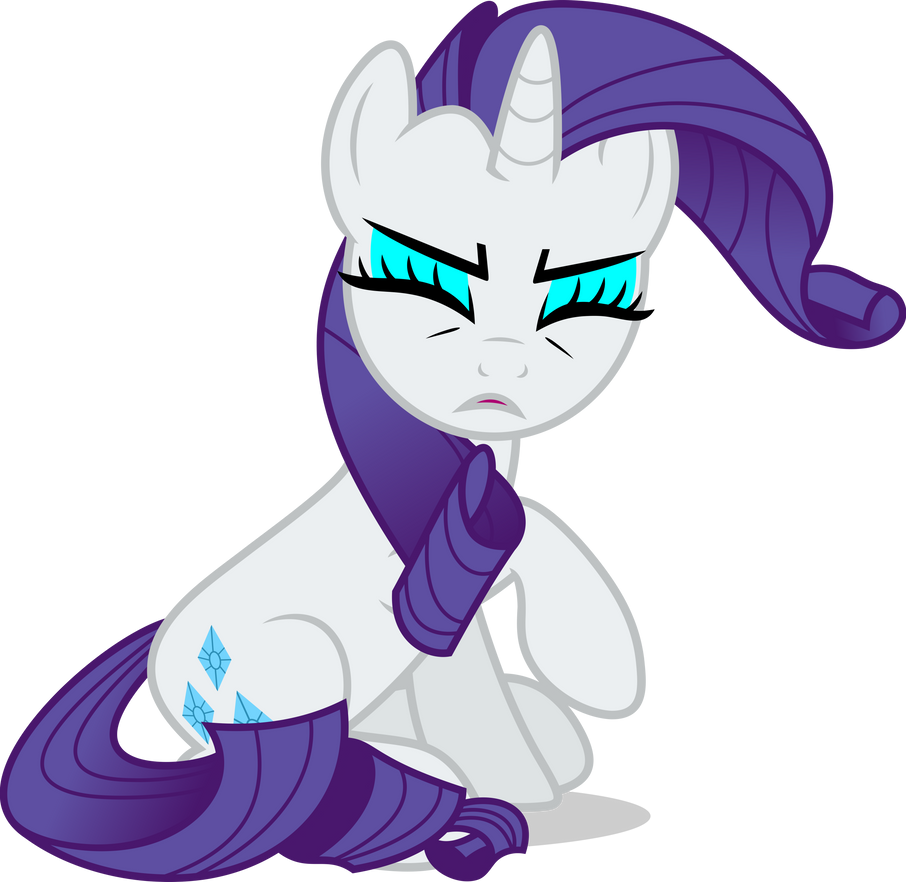 Mlp Fim Rarity (uh) Vector by luckreza8 on DeviantArt