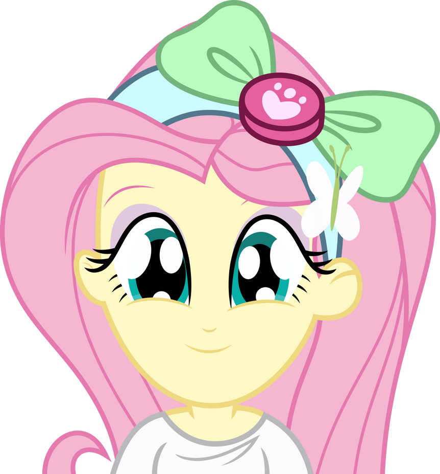 Mlp EqG Fluttershy cute face vector by luckreza8 on Mlp EqG Fluttershy cute face vector by luckreza8 on
