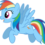 Mlp Fim Rainbow Dash (...) vector #5