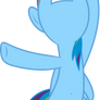 Mlp Fim Rainbow Dash (uh...) vector