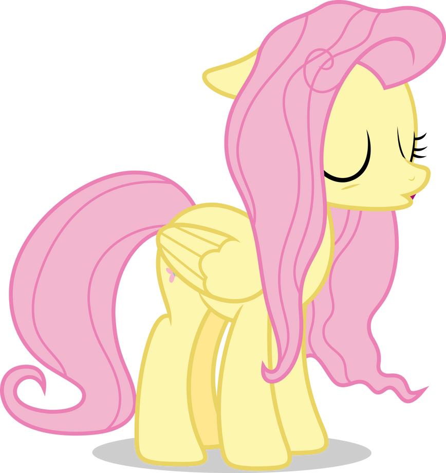 Mlp Fim Fluttershy (sleep) vector by luckreza8 on DeviantArt