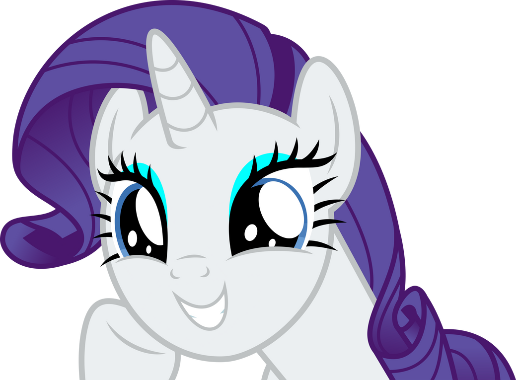 Mlp Fim Rarity (...) vector #6 by luckreza8 on DeviantArt
