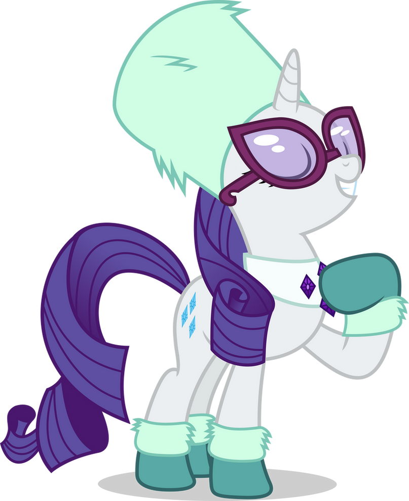 Mlp Fim Rarity (...) vector #7 by luckreza8 on DeviantArt