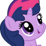 Mlp Fim Foal Twilight Sparkle (happy) vector