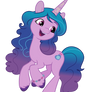 Mlp G5 Izzy Moonbow (happy) vector