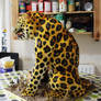 Gold Medal Winning Leopard Cake