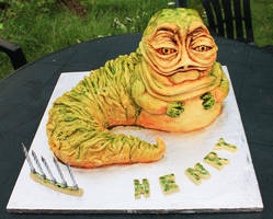 Star Wars Jabba the Hutt Cake
