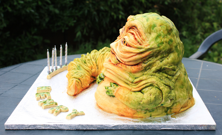 Star Wars Jabba the Hutt Cake