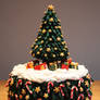 Christmas Tree Christmas Cake
