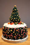 Christmas Tree Christmas Cake