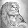 Mary Magdalene drawing - dibujo de Maria Magdalena