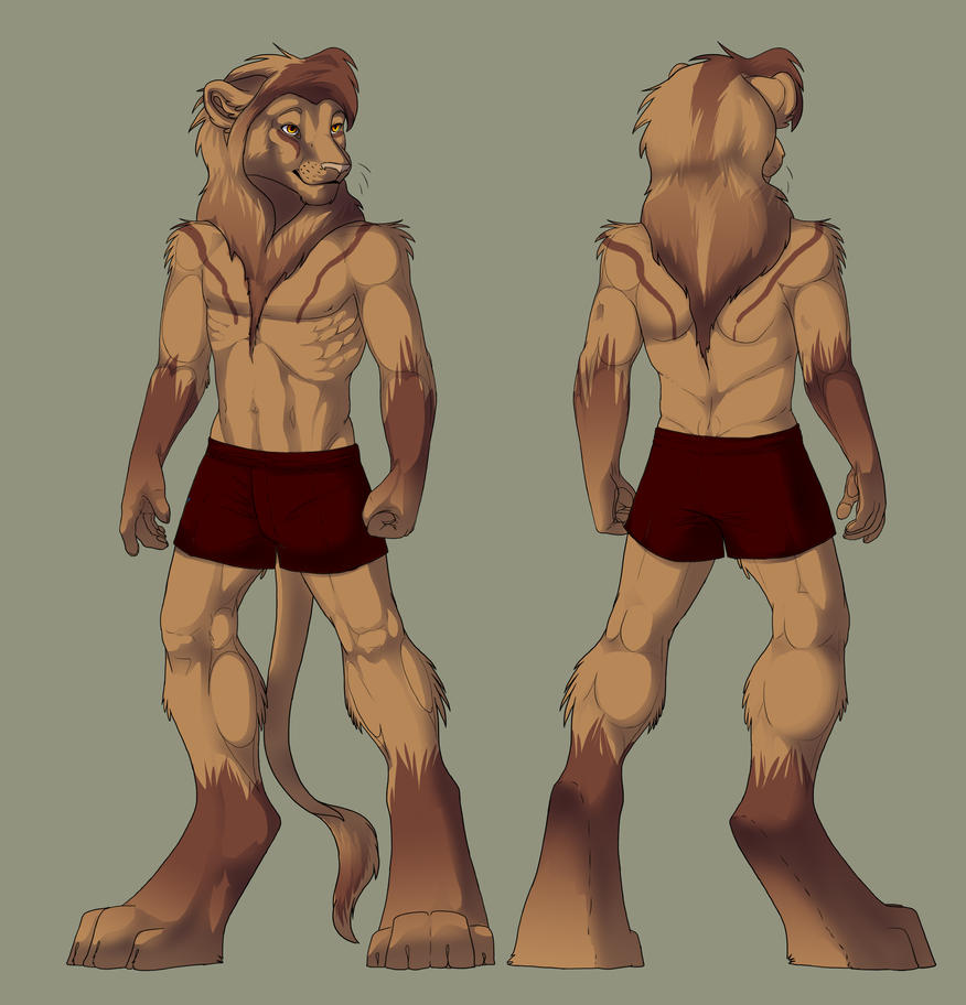 Edit section: Azmari Lions. yet_another_adopt anthro_lion by_holyorfinn-d57...