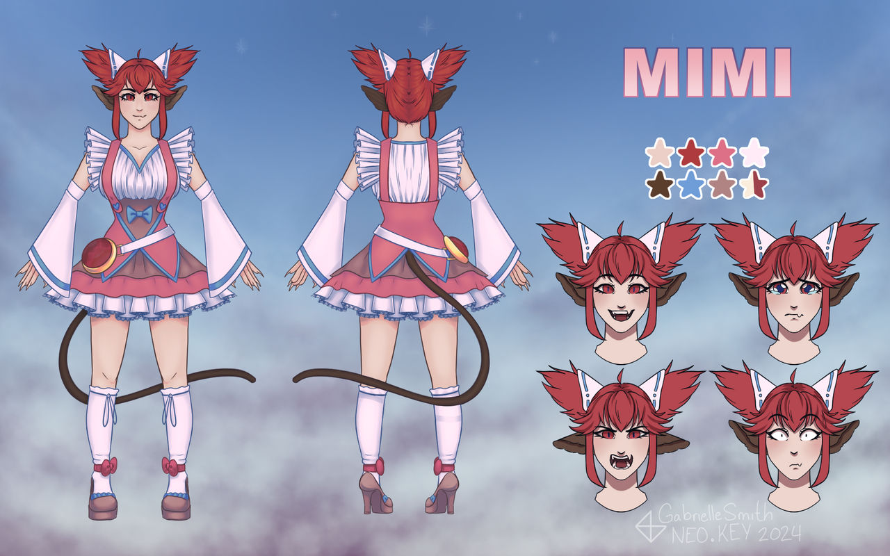 Mimi Character Sheet by NeoKeyy on DeviantArt