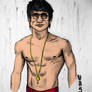 Bruce Lee colored