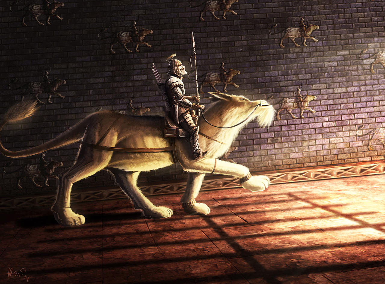 Babylonian Warrior by hari64
