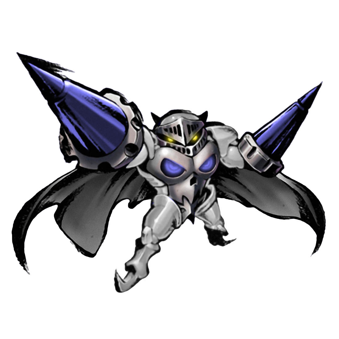 Skull Knightmon(White) by Night74 on DeviantArt