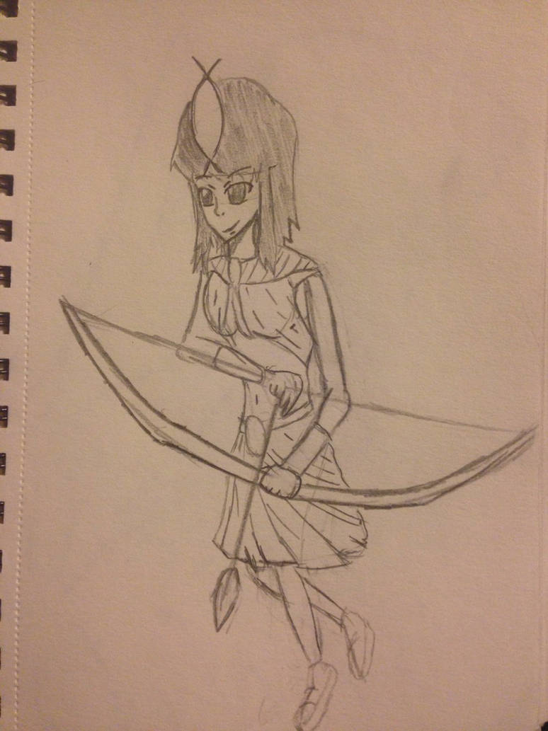 Neith Ancient Weaver of Faith anime sketch by ImpelUniversalHero on ...