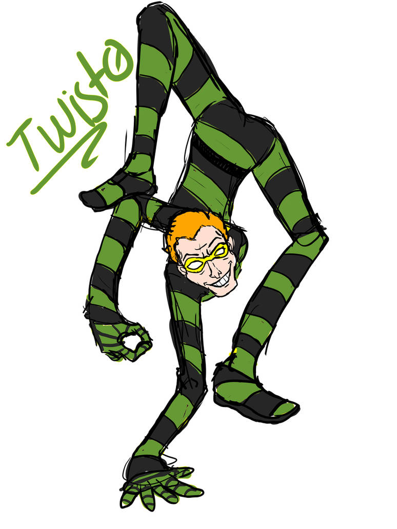 Twisting the Contortionist Villain by ImpelUniversalHero on DeviantArt