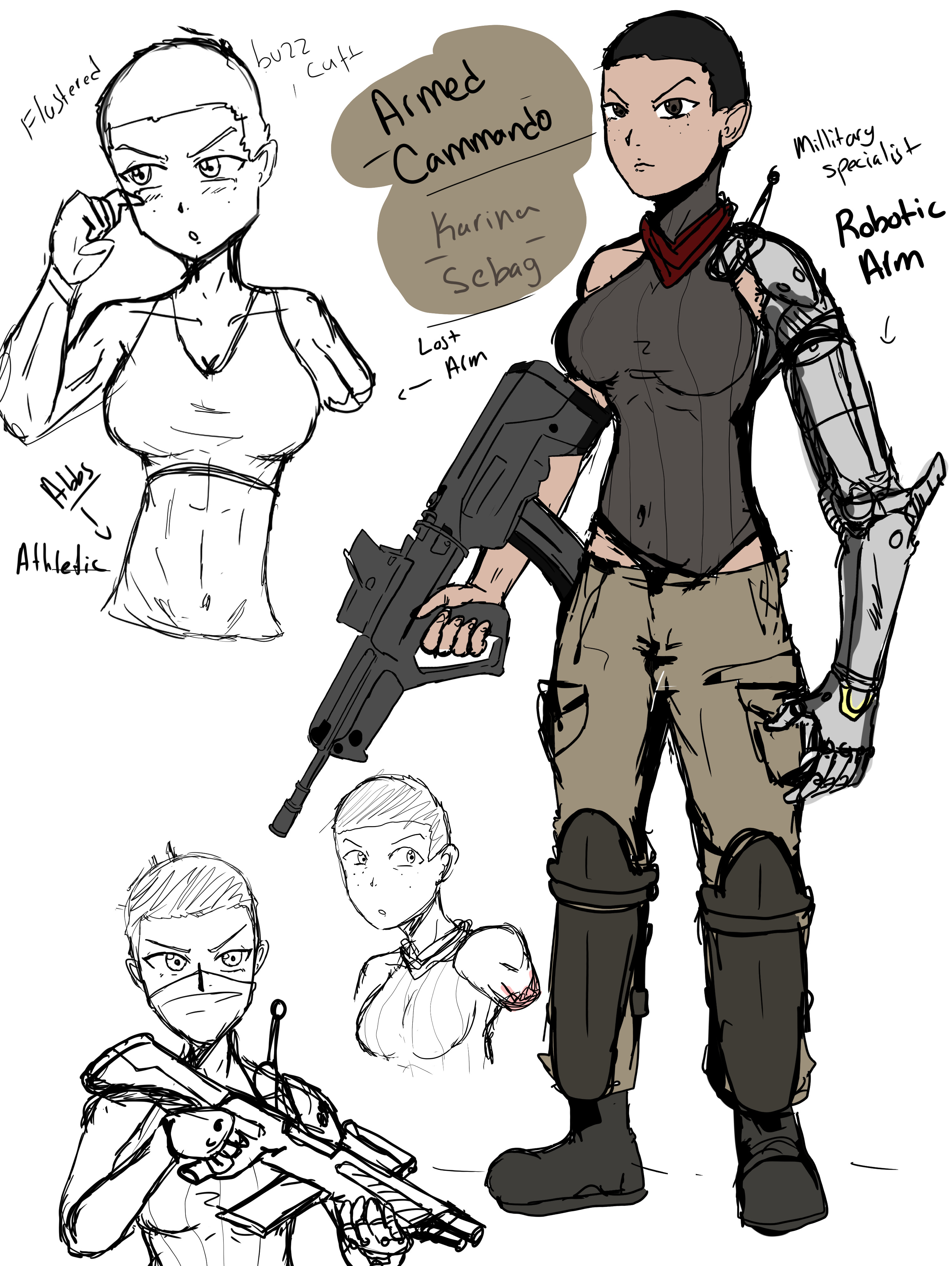 Deviantart Commando Armed Commando by ImpelUniversalHero on DeviantArt