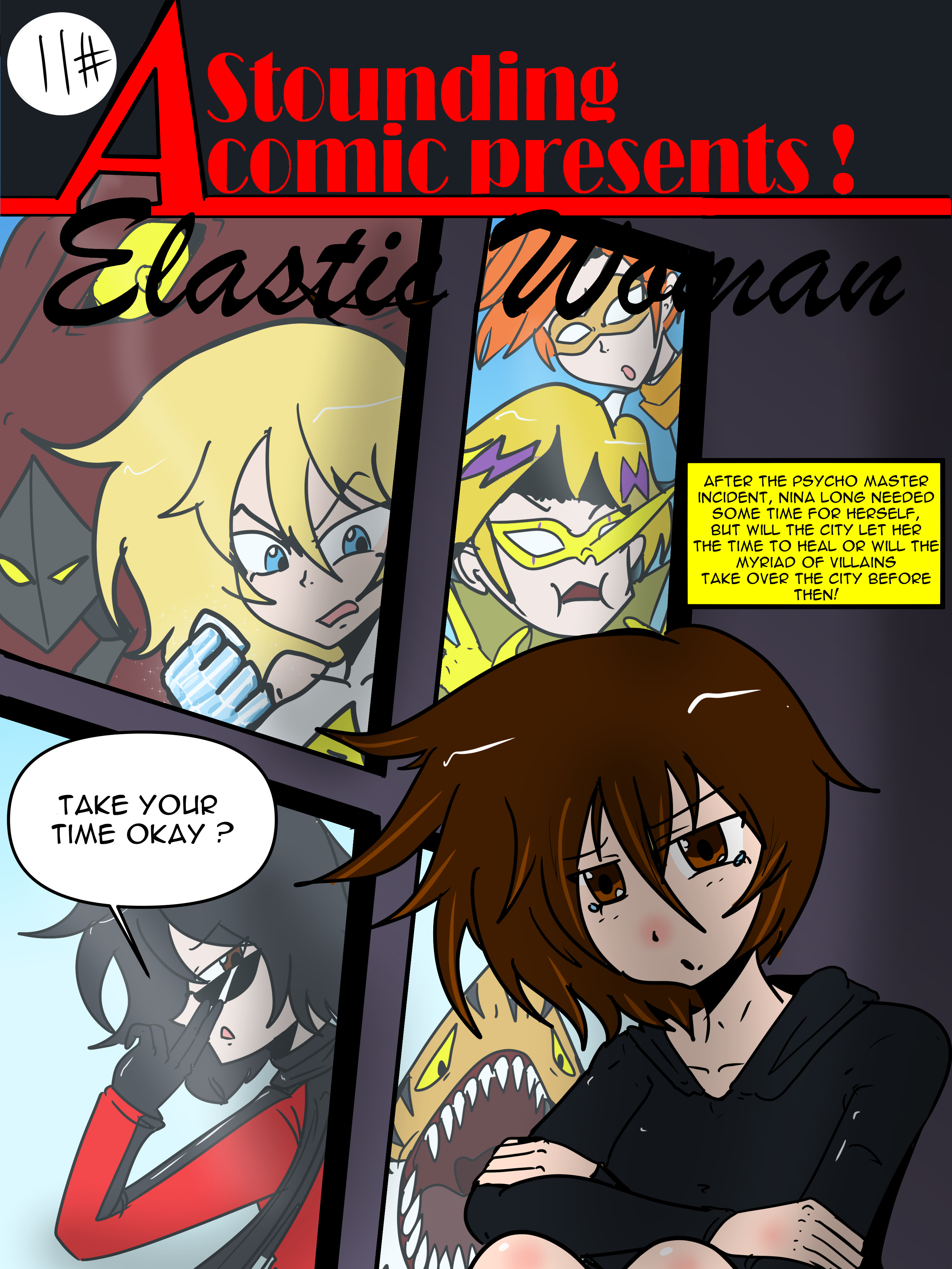 Astounding Comic Present Elastic Woman Issue 11 by ImpelUniversalHero