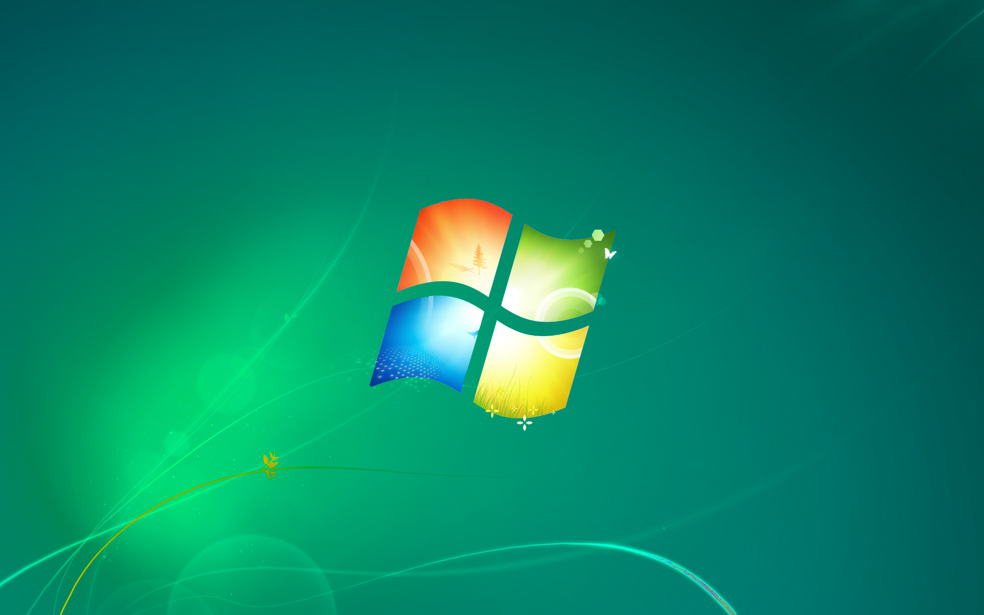 Hình nền mặc định Windows 7 phiên bản màu xanh lá cây là sự lựa chọn tuyệt vời cho bất kỳ ai yêu thích màu xanh. Với tông màu kết hợp giữa xanh lá cây tươi tắn và đậm, hình nền này sẽ mang tới cho bạn một không gian làm việc sáng tạo và thoải mái.