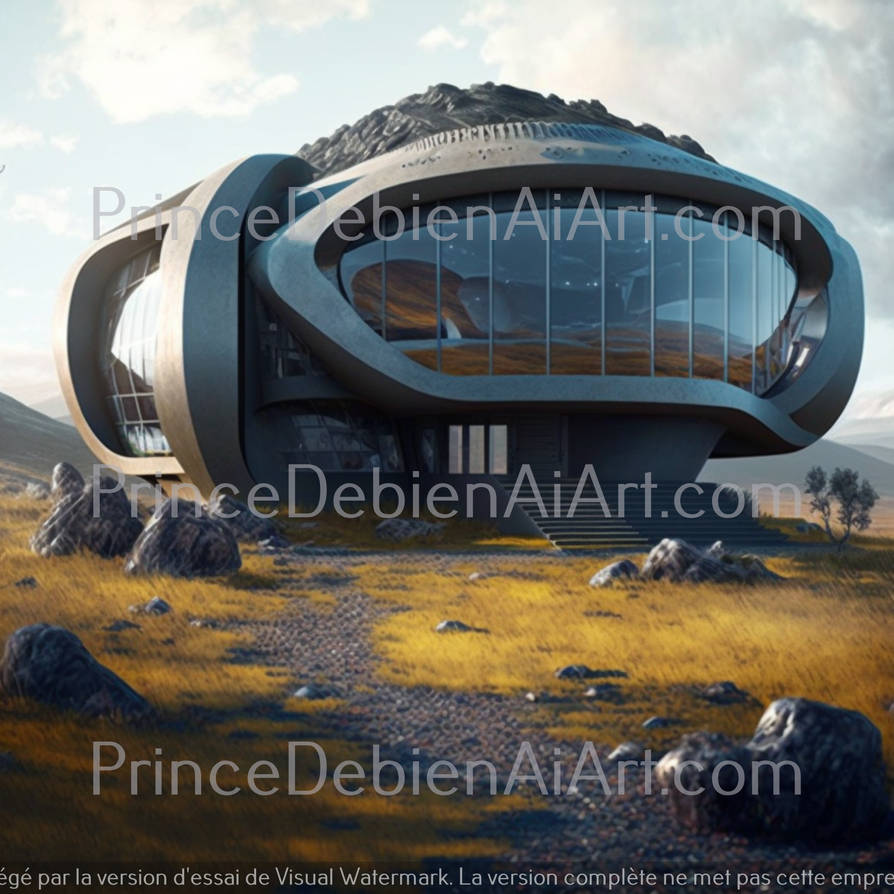 Futuristic Off Grid Apartment Homes photo