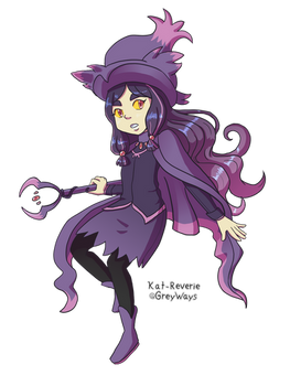 ArtFight 2018 - Mismagius Gijinka