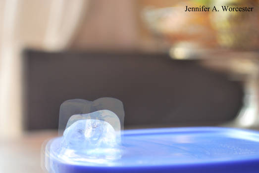 Melting Ice Cube time lapse