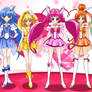 Smile pretty cure gang 