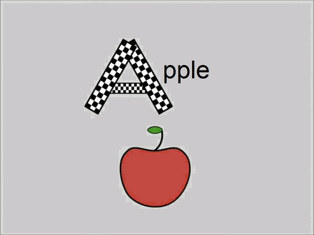So Smart! Letras A-F Parte 1 - A es para Apple by BobCleghorn on DeviantArt