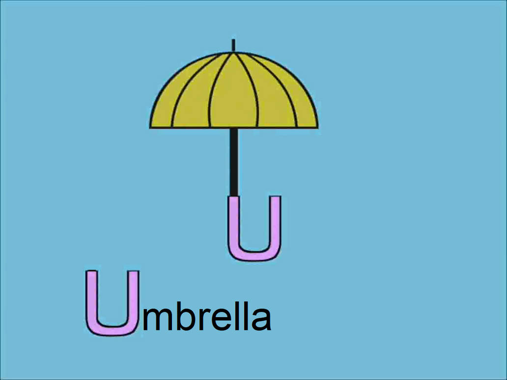 So Smart! Letras T-Z Parte 2 - U es para Umbrella by BobCleghorn on ...