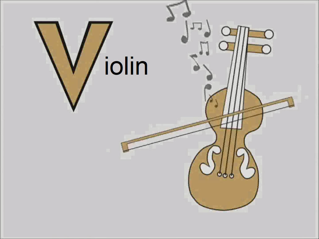 So Smart! Letras T-Z Parte 3 - V es para Violin by BobCleghorn on ...