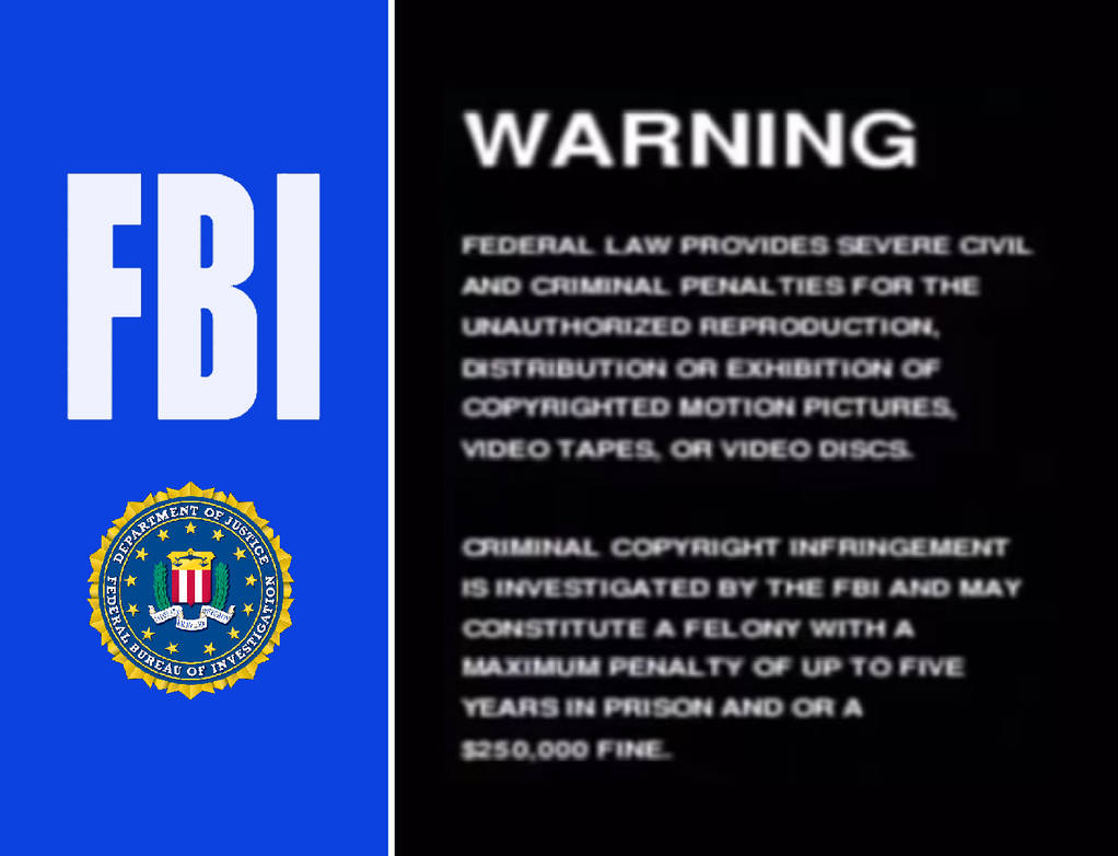 So Smart! FBI Warning Screen by BobCleghorn on DeviantArt