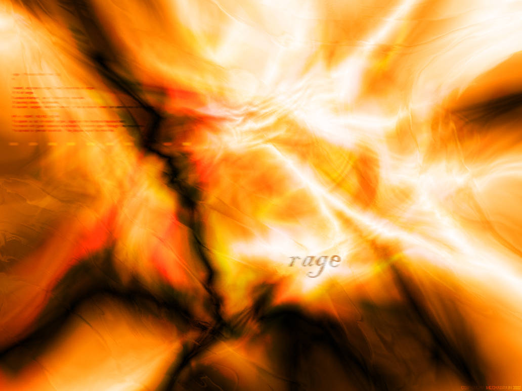 Flaming Rage by mechabrain on DeviantArt